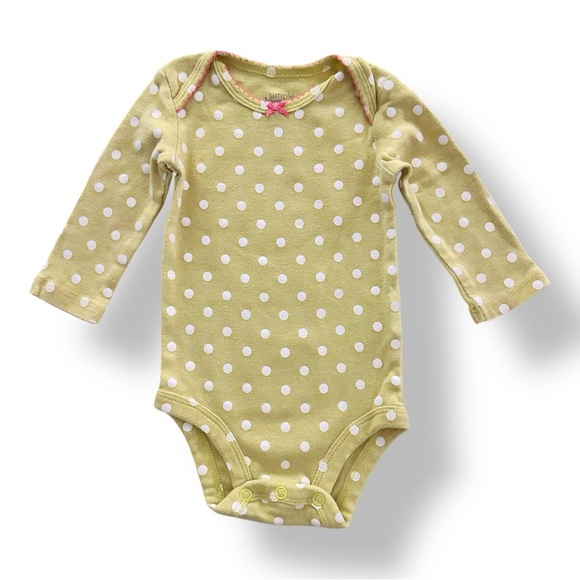 Carter’s | Bundle of Patterned Long Sleeve Bodysuits (0-3 mos) - Picture 5 of 7